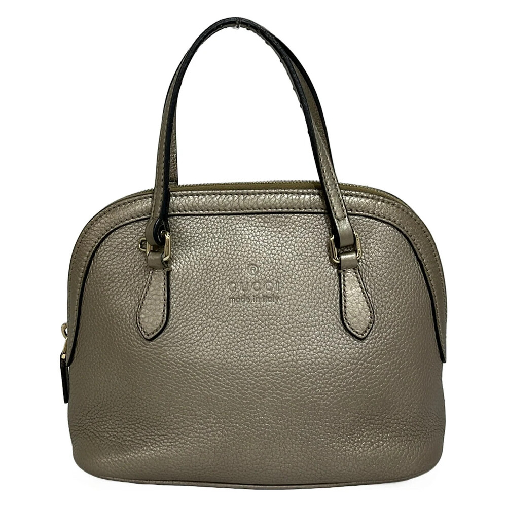 Gucci Gold Leather Handbag #340588G57B